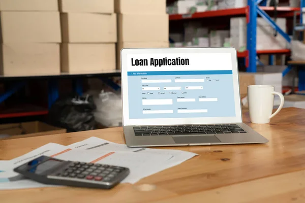 Online loan application form for modish digital information collection on the internet network
