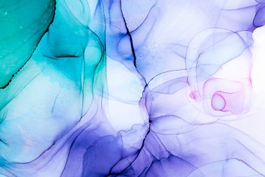 Soyut arkaplan için özgün tablodaki mermer mürekkep soyut sanat. Boyama, ombre alkol mürekkebinin pürüzsüz mermer arkaplan desenini yaratmak için yüksek kaliteli kağıt dokusuna boyanmış. .