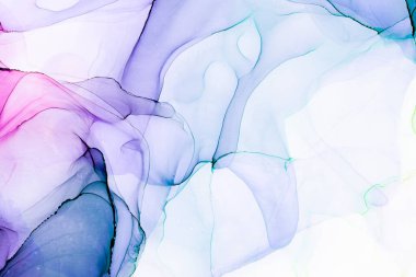 Soyut arkaplan için özgün tablodaki mermer mürekkep soyut sanat. Boyama, ombre alkol mürekkebinin pürüzsüz mermer arkaplan desenini yaratmak için yüksek kaliteli kağıt dokusuna boyanmış. .