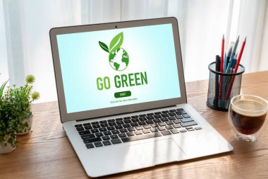 Model şirket işleri için yeşil iş dönüşümü yeşil pazarlama stratejisine teşekkür etmek için