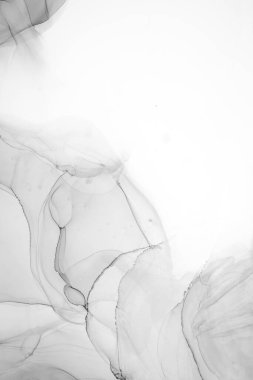 Soyut arkaplan için özgün tablodaki mermer mürekkep soyut sanat. Boyama, ombre alkol mürekkebinin pürüzsüz mermer arkaplan desenini yaratmak için yüksek kaliteli kağıt dokusuna boyanmış. .