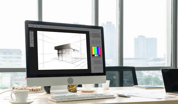 Architectural design modish software application for architect business and professional designer