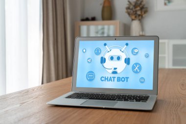 Müşteri sorularına otomatik olarak cevap veren mod çevrimiçi iş için Chatbot yazılım uygulaması
