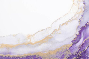 Marble ink abstract art from meticulous original painting abstract background . Painting was painted on high quality paper texture to create smooth marble background pattern of ombre alcohol ink .