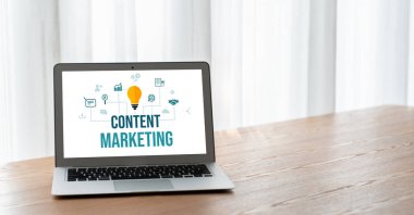 Mod çevrimiçi iş ve e-ticaret pazarlama stratejisi için içerik pazarlaması