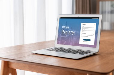 İnternet sitesinde mod form doldurmak için çevrimiçi kayıt formu