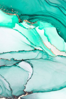 Marble ink abstract art from meticulous original painting abstract background . Painting was painted on high quality paper texture to create smooth marble background pattern of ombre alcohol ink .