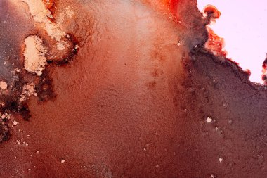 Soyut arkaplan için özgün tablodaki mermer mürekkep soyut sanat. Boyama, ombre alkol mürekkebinin pürüzsüz mermer arkaplan desenini yaratmak için yüksek kaliteli kağıt dokusuna boyanmış. .