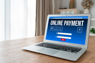 İnternet üzerinden modem para transferi için çevrimiçi ödeme platformu