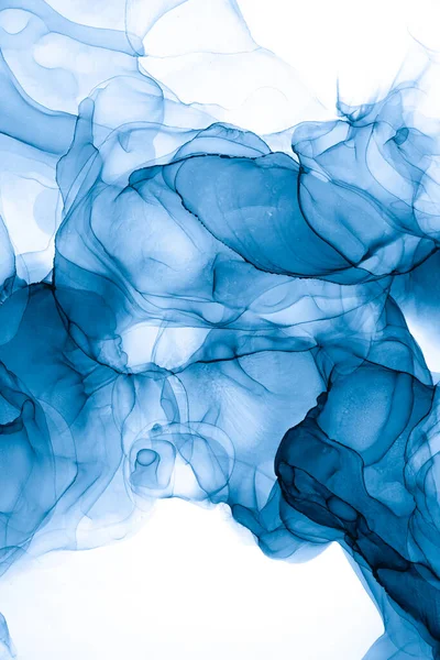 Soyut arkaplan için özgün tablodaki mermer mürekkep soyut sanat. Boyama, ombre alkol mürekkebinin pürüzsüz mermer arkaplan desenini yaratmak için yüksek kaliteli kağıt dokusuna boyanmış. .