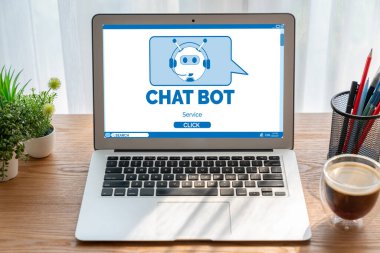 Müşteri sorularına otomatik olarak cevap veren mod çevrimiçi iş için Chatbot yazılım uygulaması