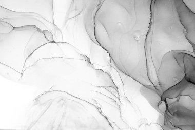 Soyut arkaplan için özgün tablodaki mermer mürekkep soyut sanat. Boyama, ombre alkol mürekkebinin pürüzsüz mermer arkaplan desenini yaratmak için yüksek kaliteli kağıt dokusuna boyanmış. .