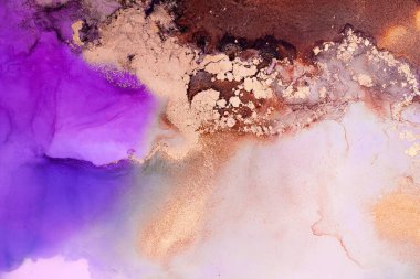 Soyut arkaplan için özgün tablodaki mermer mürekkep soyut sanat. Boyama, ombre alkol mürekkebinin pürüzsüz mermer arkaplan desenini yaratmak için yüksek kaliteli kağıt dokusuna boyanmış. .