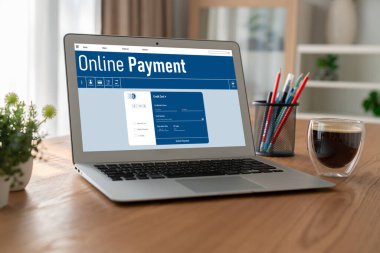 İnternet üzerinden modem para transferi için çevrimiçi ödeme platformu