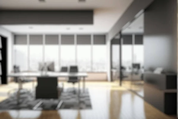 Blur Background Modern Office Interior Design Contemporary Workspace Creative Business — 스톡 사진