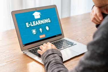 Öğrencilerin internet ağında çalışabilmeleri için mod yazılımlı e-öğrenme web sitesi