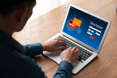 İnternet üzerinden modem para transferi için çevrimiçi ödeme platformu