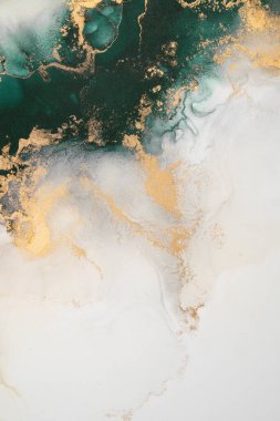 Soyut arkaplan için özgün tablodaki mermer mürekkep soyut sanat. Resim, Kintsuki mürekkep sanatının düz mermer arkaplan desenini yaratmak için yüksek kaliteli kağıt dokusuna boyanmış. .