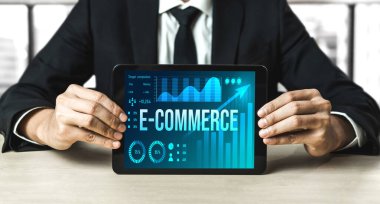 E-ticaret veri yazılımı çevrimiçi perakende şirketine satış analizi için mod gösterge tablosu sağlar