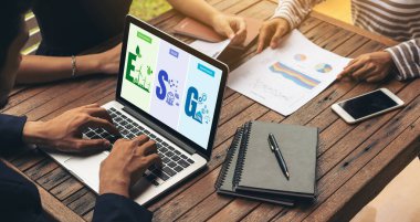 Model işletmelerin ESG çevresel yönetim politikası yüksek ESG puanı elde etmek için bir standart belirler