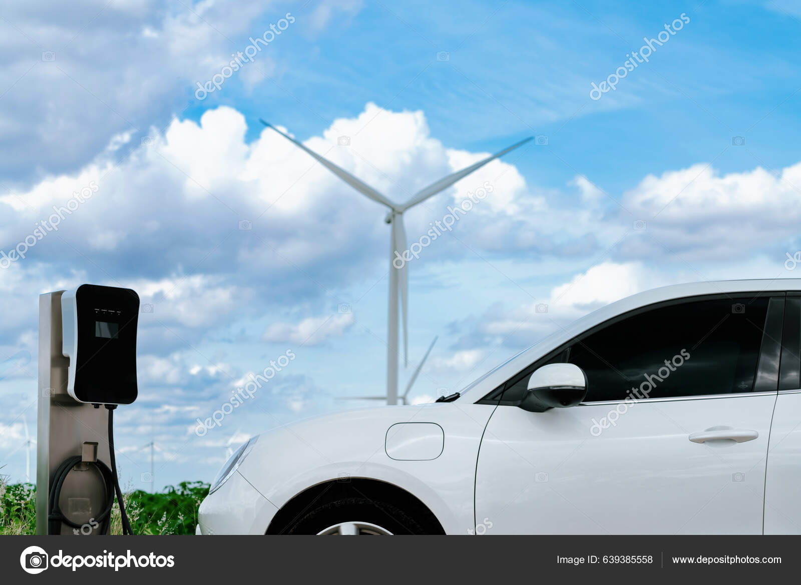 Progressive Combination Wind Turbine Car Future Energy Infrastructure