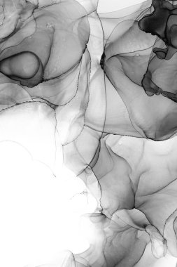 Soyut arkaplan için özgün tablodaki mermer mürekkep soyut sanat. Boyama, ombre alkol mürekkebinin pürüzsüz mermer arkaplan desenini yaratmak için yüksek kaliteli kağıt dokusuna boyanmış. .