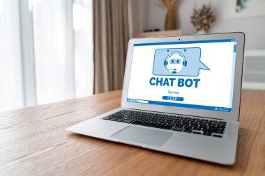 Müşteri sorularına otomatik olarak cevap veren mod çevrimiçi iş için Chatbot yazılım uygulaması