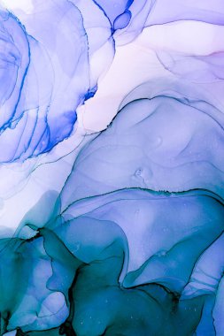 Soyut arkaplan için özgün tablodaki mermer mürekkep soyut sanat. Boyama, ombre alkol mürekkebinin pürüzsüz mermer arkaplan desenini yaratmak için yüksek kaliteli kağıt dokusuna boyanmış. .