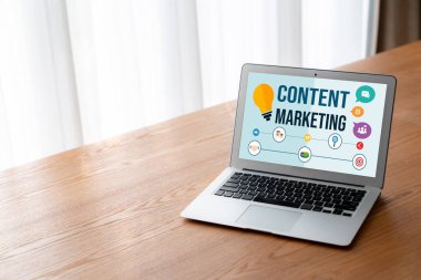 Mod çevrimiçi iş ve e-ticaret pazarlama stratejisi için içerik pazarlaması
