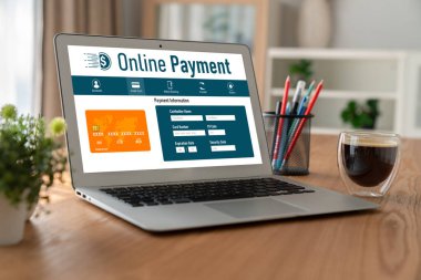 İnternet üzerinden modem para transferi için çevrimiçi ödeme platformu