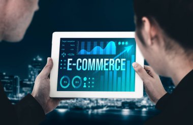 E-ticaret veri yazılımı çevrimiçi perakende şirketine satış analizi için mod gösterge tablosu sağlar