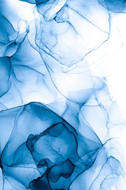 Soyut arkaplan için özgün tablodaki mermer mürekkep soyut sanat. Boyama, ombre alkol mürekkebinin pürüzsüz mermer arkaplan desenini yaratmak için yüksek kaliteli kağıt dokusuna boyanmış. .