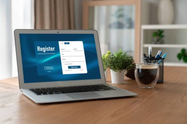 İnternet sitesinde mod form doldurmak için çevrimiçi kayıt formu