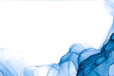 Soyut arkaplan için özgün tablodaki mermer mürekkep soyut sanat. Boyama, ombre alkol mürekkebinin pürüzsüz mermer arkaplan desenini yaratmak için yüksek kaliteli kağıt dokusuna boyanmış. .