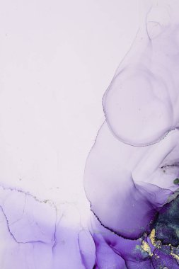 Soyut arkaplan için özgün tablodaki mermer mürekkep soyut sanat. Resim, Kintsuki mürekkep sanatının düz mermer arkaplan desenini yaratmak için yüksek kaliteli kağıt dokusuna boyanmış. .