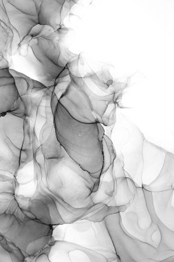 Soyut arkaplan için özgün tablodaki mermer mürekkep soyut sanat. Boyama, ombre alkol mürekkebinin pürüzsüz mermer arkaplan desenini yaratmak için yüksek kaliteli kağıt dokusuna boyanmış. .