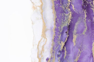 Marble ink abstract art from meticulous original painting abstract background . Painting was painted on high quality paper texture to create smooth marble background pattern of ombre alcohol ink .