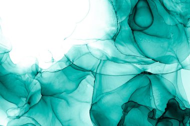 Soyut arkaplan için özgün tablodaki mermer mürekkep soyut sanat. Boyama, ombre alkol mürekkebinin pürüzsüz mermer arkaplan desenini yaratmak için yüksek kaliteli kağıt dokusuna boyanmış. .