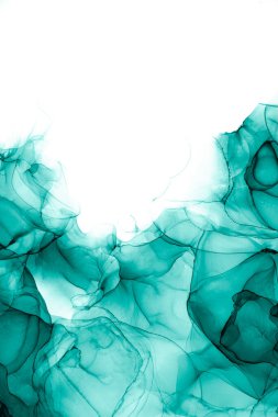 Soyut arkaplan için özgün tablodaki mermer mürekkep soyut sanat. Boyama, ombre alkol mürekkebinin pürüzsüz mermer arkaplan desenini yaratmak için yüksek kaliteli kağıt dokusuna boyanmış. .