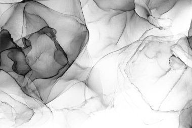 Soyut arkaplan için özgün tablodaki mermer mürekkep soyut sanat. Boyama, ombre alkol mürekkebinin pürüzsüz mermer arkaplan desenini yaratmak için yüksek kaliteli kağıt dokusuna boyanmış. .