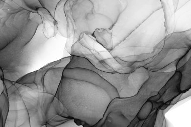 Soyut arkaplan için özgün tablodaki mermer mürekkep soyut sanat. Boyama, ombre alkol mürekkebinin pürüzsüz mermer arkaplan desenini yaratmak için yüksek kaliteli kağıt dokusuna boyanmış. .