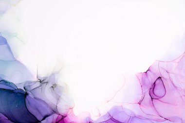 Soyut arkaplan için özgün tablodaki mermer mürekkep soyut sanat. Boyama, ombre alkol mürekkebinin pürüzsüz mermer arkaplan desenini yaratmak için yüksek kaliteli kağıt dokusuna boyanmış. .