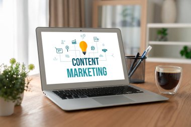Mod çevrimiçi iş ve e-ticaret pazarlama stratejisi için içerik pazarlaması