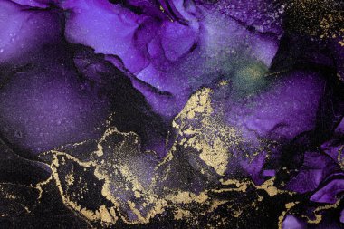 Soyut arkaplan için özgün tablodaki mermer mürekkep soyut sanat. Boyama, ombre alkol mürekkebinin pürüzsüz mermer arkaplan desenini yaratmak için yüksek kaliteli kağıt dokusuna boyanmış. .