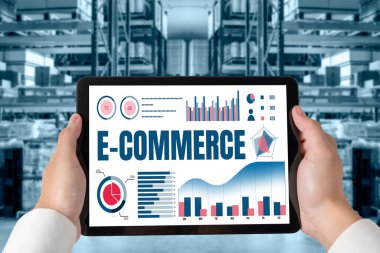 E-ticaret veri yazılımı çevrimiçi perakende şirketine satış analizi için mod gösterge tablosu sağlar