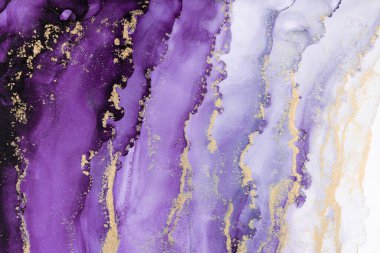 Marble ink abstract art from meticulous original painting abstract background . Painting was painted on high quality paper texture to create smooth marble background pattern of ombre alcohol ink .