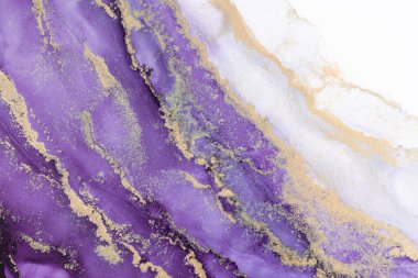 Marble ink abstract art from meticulous original painting abstract background . Painting was painted on high quality paper texture to create smooth marble background pattern of ombre alcohol ink .