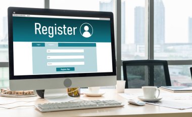 İnternet sitesinde mod form doldurmak için çevrimiçi kayıt formu