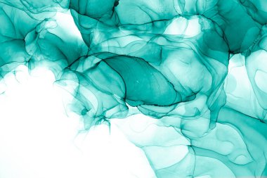 Soyut arkaplan için özgün tablodaki mermer mürekkep soyut sanat. Boyama, ombre alkol mürekkebinin pürüzsüz mermer arkaplan desenini yaratmak için yüksek kaliteli kağıt dokusuna boyanmış. .