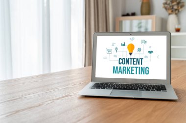 Mod çevrimiçi iş ve e-ticaret pazarlama stratejisi için içerik pazarlaması